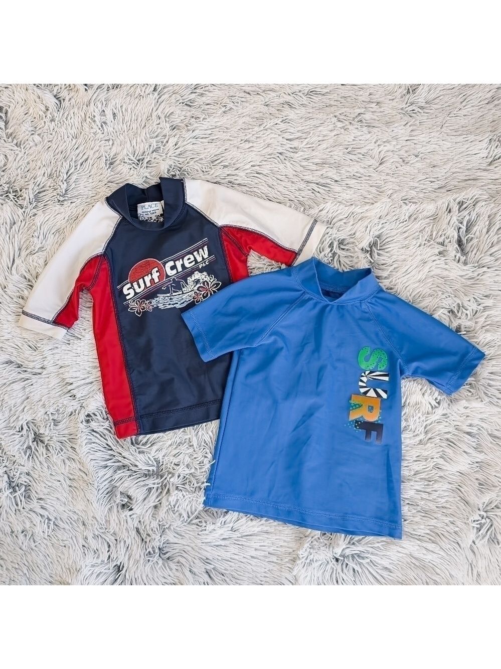 3 For $10* 2 Short Sleeve Rashguards size 3T
